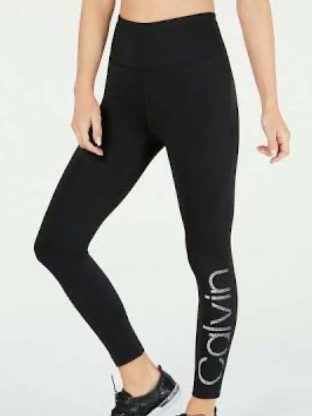 Calvin Klein performance black active athletic leggings size M